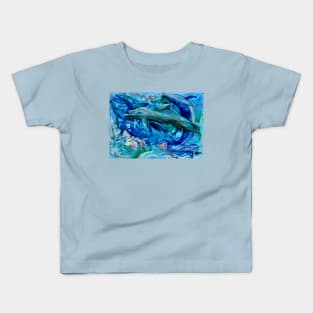 Dolphin Play Kids T-Shirt